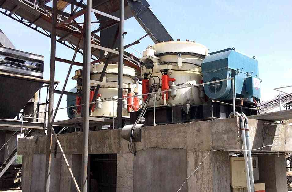 Shengkun Machinery built a 200 tons per hour crushing production line in Hubei, China