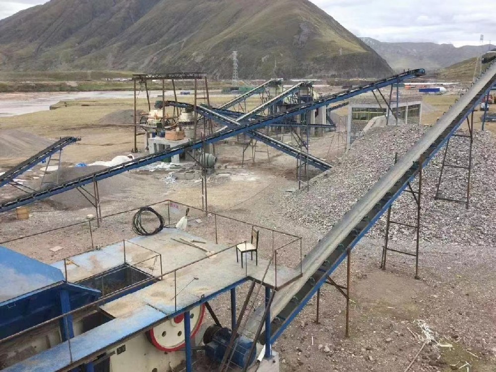 Shengkun Machinery built a 200 tons per hour crushing production line in Fujian, China